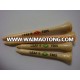 customized imprint bamboo golf tees